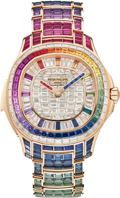 Patek Philippe Aquanaut Luce Rainbow Minute Repeater Haute Joaillerie 5260/1455R-001 Patek Philippe Aquanaut Luce Rainbow Minute Repeater Haute Joaillerie 5260/1455R-001