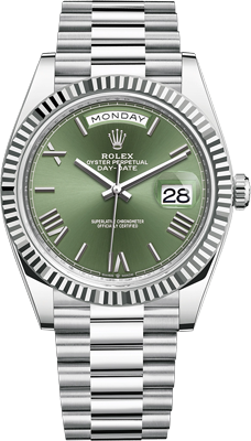 Rolex Day-Date 40 mm, platinum 228236-0008