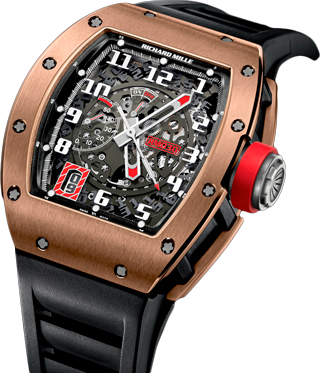 Richard Mille Men's Collection RM 030 Automatic with Declutchable Rotor RM 030 Black Rose