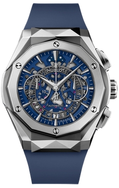 Hublot Архив Hublot Aerofusion Chronograph Orlinski Titanium Blue 45MM 525.NX.5170.RX.ORL21