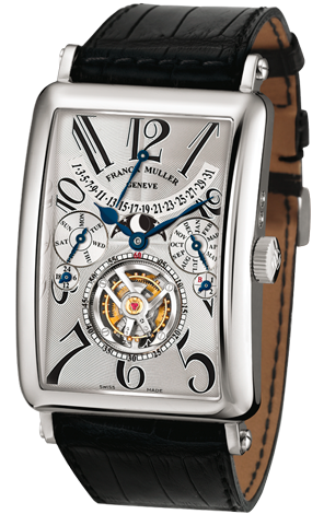 Franck Muller Long Island Perpetual Calendar 1350 T QP Silver Dial