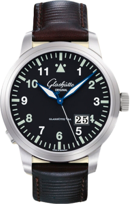 Glashutte Original 20th Century Vintage Senator Navigator Panorama Date 100-03-07-05-04 Glashutte Original 20th Century Vintage Senator Navigator Panorama Date 100-03-07-05-04