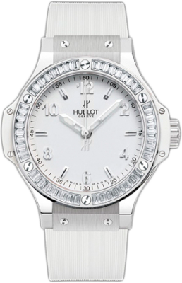 Hublot Big Bang 38 MM Steel All White Diamonds 361.SE.2010.RW.1904