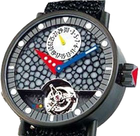 Alain Silberstein Tourbillon  Galuchat Caviar TST5-001