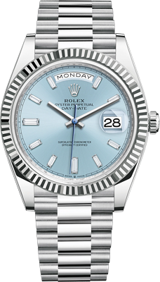 Rolex Day-Date 40 mm, platinum 228236-0006 Rolex Day-Date 40 mm, platinum 228236-0006