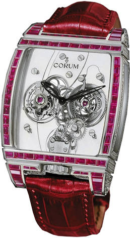 Corum Golden Bridge Golden Tourbillon Panoramique Diamants 382.856.69/0F86 0000 Corum Golden Bridge Golden Tourbillon Panoramique Diamants 382.856.69/0F86 0000