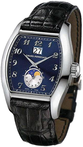 Girard-Perregaux Архив Richeville Large Date Moon-Phases 27600-53-421-BA6D