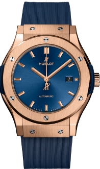 Hublot Classic Fusion 42 KING GOLD BLUE 542.OX.7180.RX