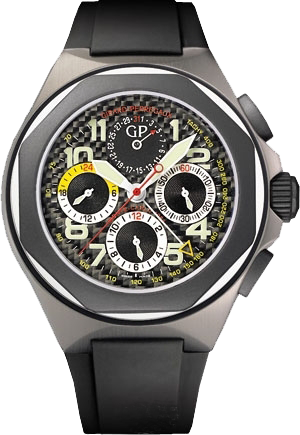 Girard-Perregaux Архив Rallye Monte-Carlo Historique Laureato Chronograph "Monte-Carlo 1984" 80178-28-611-FK6A Girard-Perregaux Архив Rallye Monte-Carlo Historique Laureato Chronograph "Monte-Carlo 1984" 80178-28-611-FK6A