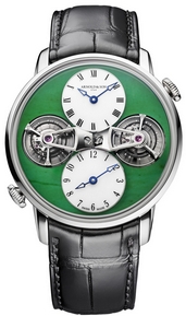 Arnold & Son Instrument Collection DOUBLE TOURBILLON JADE WHITE GOLD 1DTAW.Z01A.C121W