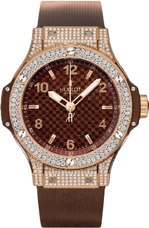 Hublot Архив Hublot Red Gold Cappuccino Diamonds 361.PC.3380.RC.1704