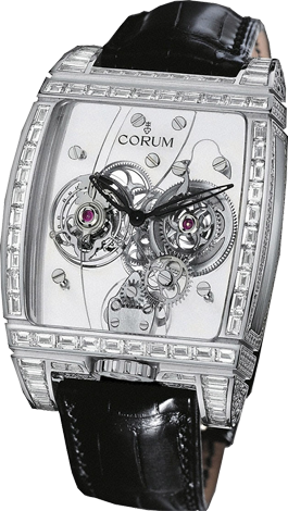 Corum Golden Bridge Golden Tourbillon Panoramique Diamants 382.859.69/0F81 0000 Corum Golden Bridge Golden Tourbillon Panoramique Diamants 382.859.69/0F81 0000