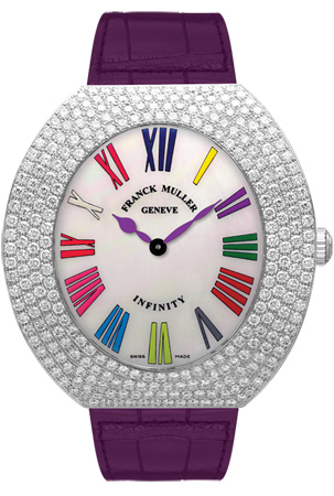 Franck Muller Infinity Ellipse 3650 QZ R COL DRM D Franck Muller Infinity Ellipse 3650 QZ R COL DRM D