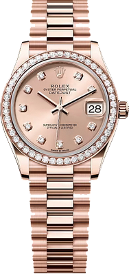 Rolex Datejust 26,29,31,34 mm 31 mm everose gold 278285rbr-0025