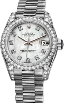 Rolex Datejust 26,29,31,34 mm Lady 26mm White Gold 179159 White MOP D Rolex Datejust 26,29,31,34 mm Lady 26mm White Gold 179159 White MOP D