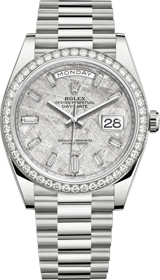 Rolex Day-Date 40 mm, white gold 228349rbr-0040