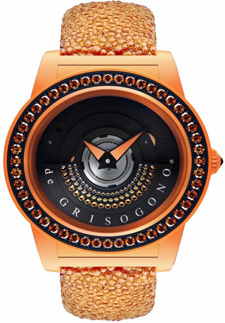 De Grisogono Watches Tondo by Night Tondo by Night Tondo by Night Orange De Grisogono Watches Tondo by Night Tondo by Night Tondo by Night Orange