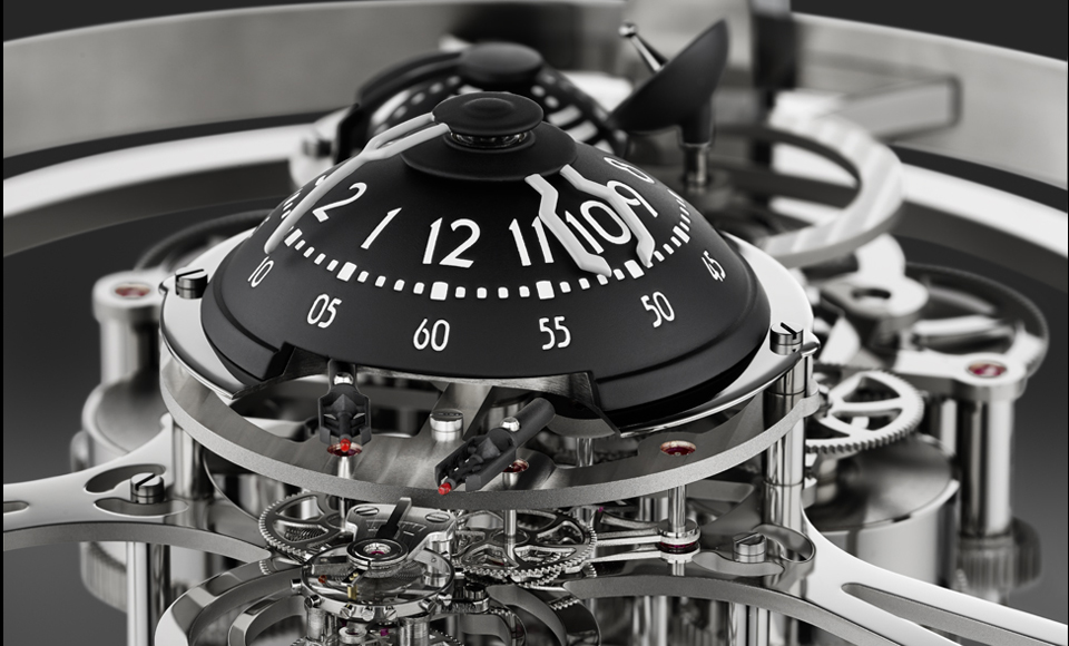 Часы machine. Настольные MB&F