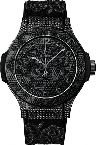 Hublot Big Bang Broderie 38mm All Black Diamonds 343.SV.6510.NR.0800 Hublot Big Bang Broderie 38mm All Black Diamonds 343.SV.6510.NR.0800