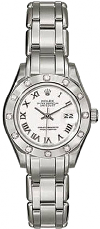 Rolex Datejust Special Edition Lady Pearlmaster 29 mm White Gold 80319 Rolex Datejust Special Edition Lady Pearlmaster 29 mm White Gold 80319