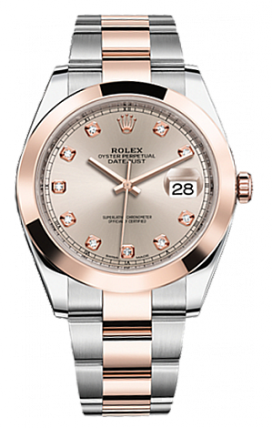 Rolex Datejust 36,39,41 mm Steel and Everose gold 41 mm 126301-0007 Rolex Datejust 36,39,41 mm Steel and Everose gold 41 mm 126301-0007