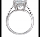 Rectangular Cut Diamond Solitaire 02