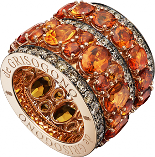 De Grisogono Jewelry Melody of Colours Collection Ring 50638-04 De Grisogono Jewelry Melody of Colours Collection Ring 50638-04