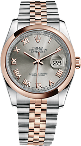 Rolex Архив Rolex 36 mm Steel and Everose Gold 116201-0071