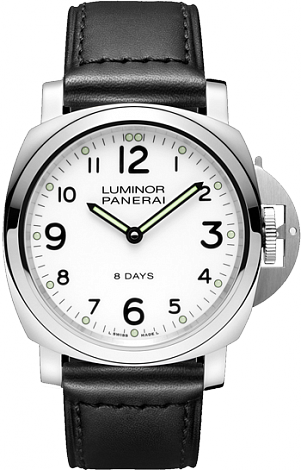 PANERAI LUMINOR BASE 8 DAYS ACCIAIO PAM00561 PANERAI LUMINOR BASE 8 DAYS ACCIAIO PAM00561