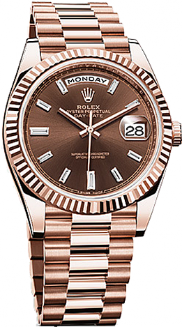 Rolex Day-Date 40 mm Everose Gold 228235-0003 Rolex Day-Date 40 mm Everose Gold 228235-0003