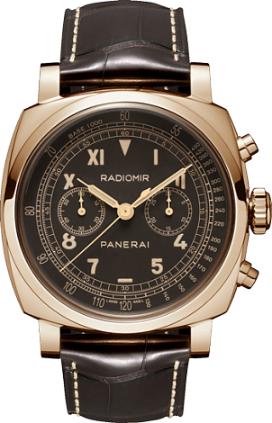 PANERAI LIMITED RADIOMIR 1940 CHRONOGRAPH ORO ROSSO PAM00519 PANERAI LIMITED RADIOMIR 1940 CHRONOGRAPH ORO ROSSO PAM00519