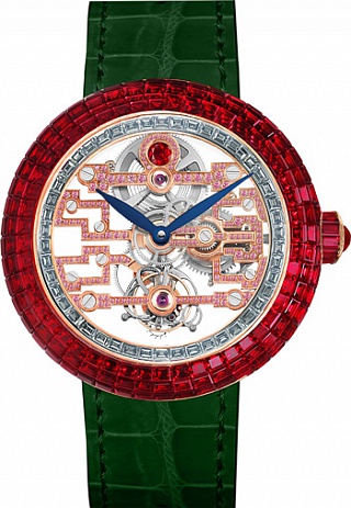Jacob & Co. Watches High Jewelry Masterpieces Brilliant Art Deco Ruby BT545.40.BR.RB.A