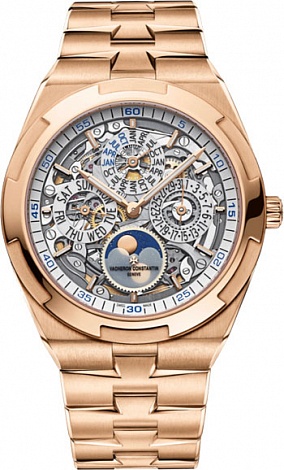 Vacheron Constantin Overseas perpetual calendar ultra-thin skeleton 4300V/120R-B547