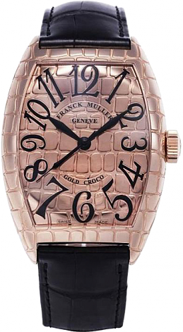 Franck Muller Croco Gold Croco 9880 SC GOLD CROCO