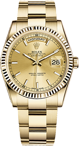 Rolex Day-Date 36mm Yellow Gold 118238-0110 Rolex Day-Date 36mm Yellow Gold 118238-0110