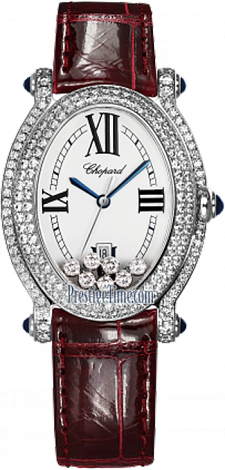 Chopard Happy Sport Oval 7 Floating Diamonds 277134-1001