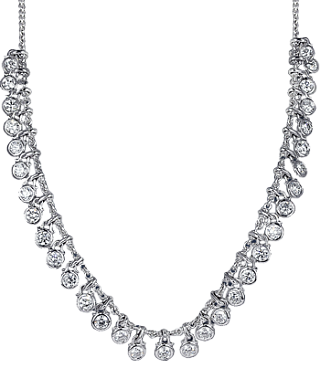 Jacob & Co. Jewelry Bridal Bezel-set Round-cut Diamond Necklace 91326616 Jacob & Co. Jewelry Bridal Bezel-set Round-cut Diamond Necklace 91326616