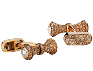 Jacob & Co. Jewelry Men's Cufflinks Cognac & White Diamond Cufflinks Cufflinks 91121237 Jacob & Co. Jewelry Men's Cufflinks Cognac & White Diamond Cufflinks Cufflinks 91121237