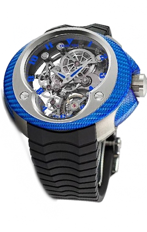 Franc Vila Complication EVOS18 Cobra Suspended Skeleton Texalium FV18E-Blu