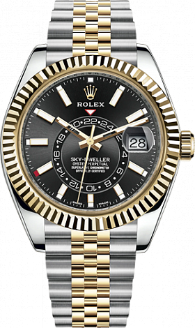 Rolex Sky-Dweller 42mm Steel and Yellow gold 326933-0005