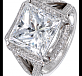 Jacob & Co. Jewelry Bridal Princess-Cut Diamond Solitaire 90403350