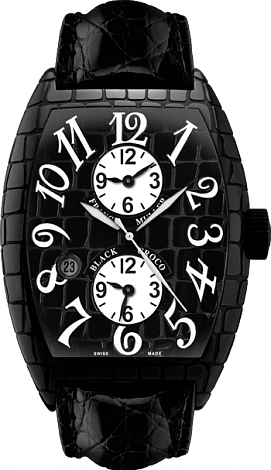 Franck Muller Croco GMT Steel 8880 MB SC DT BLK CRO AC Franck Muller Croco GMT Steel 8880 MB SC DT BLK CRO AC