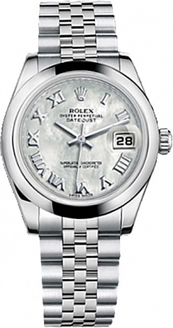 Rolex Datejust 26,29,31,34 mm Lady 31mm Steel 178240 white MOP