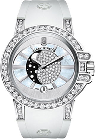 Harry Winston Ocean Collection Lady Moon Phase OCEQMP36WW003 Harry Winston Ocean Collection Lady Moon Phase OCEQMP36WW003