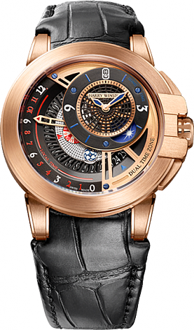 Harry Winston Ocean Collection Dual Time OCEATZ44RR011 Harry Winston Ocean Collection Dual Time OCEATZ44RR011