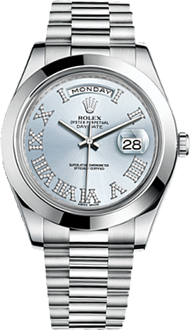 Rolex Архив Rolex 41 mm Platinum 218206-0052 Rolex Архив Rolex 41 mm Platinum 218206-0052