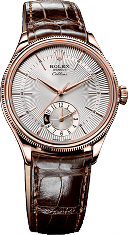 Rolex Cellini Dual Time 50525 silver Rolex Cellini Dual Time 50525 silver