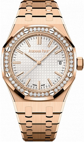 Audemars Piguet Lady Royal Oak 37 mm 18-carat pink gold 15551OR.ZZ.1356OR.04