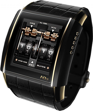 HD3 Complication Slyde Black & Rose Gold Slyde Black & Rose Gold