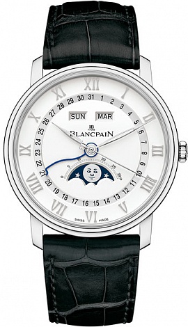 Blancpain Villeret Quantième complet 6654A-1127-55B Blancpain Villeret Quantième complet 6654A-1127-55B